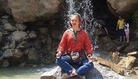 یوگای تبسم هاشمی در محیط عمومی+عکس