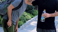حال خوب پیمان معادی با دوستش + عکس