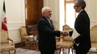 سفیر جدید اتریش استوارنامه خود را تسلیم ظریف کرد