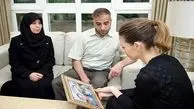 انتشار عکسی از همسر اسد با لباس مشکی
