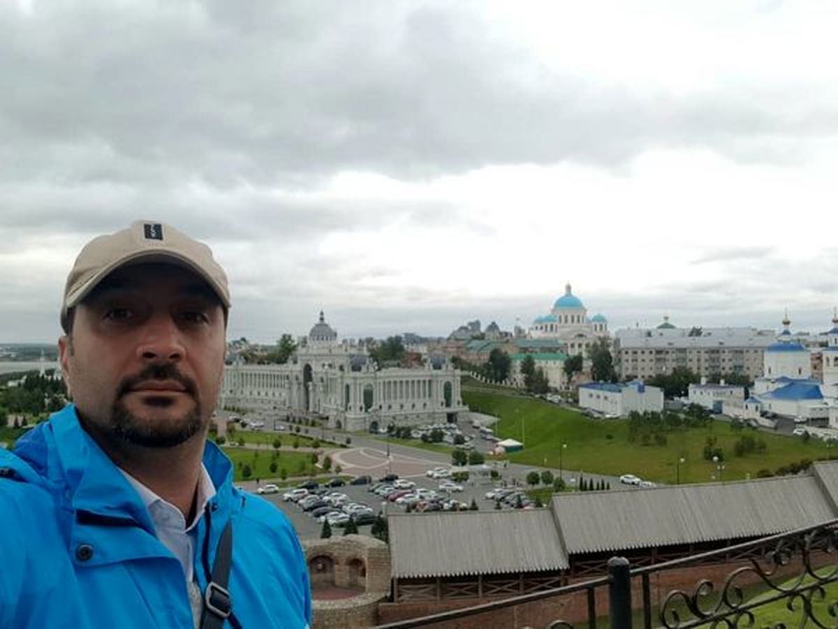 روسیه گردی مجری معروف + عکس
