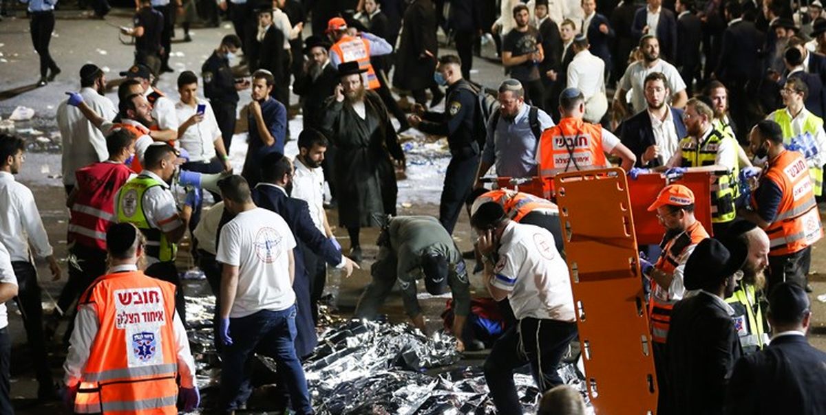 افزایش شمار قربانیان حادثه مرگبار در اسرائیل به 45 نفر