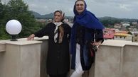 مینا نوروزی و مادرش + عکس