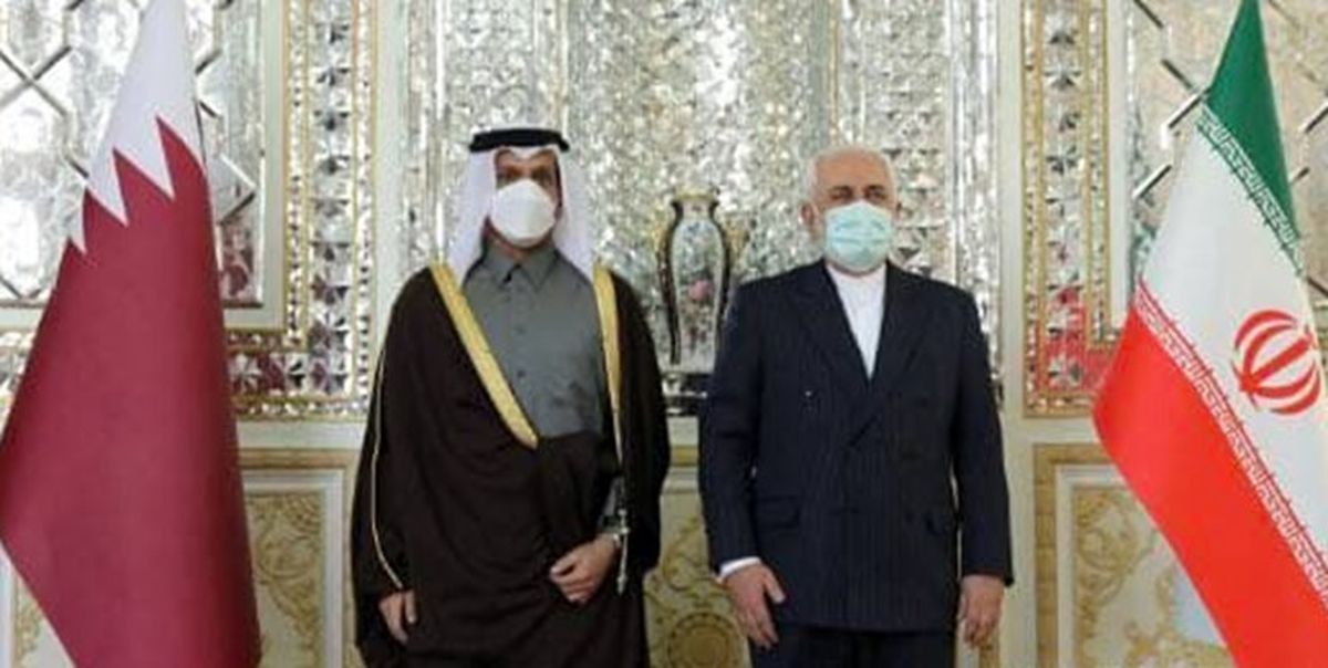 گفت‌وگو وزیر امور خارجه و همتای قطری در تهران