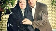 فرزاد حسنی و مادرش + عکس