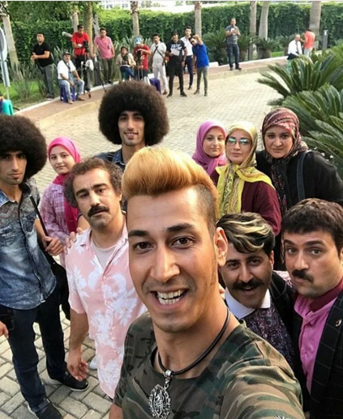 نقی معمولی و خانواده در خارج از کشور+عکس