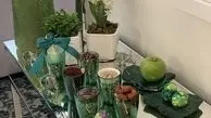 هفت سین به رنگ‌سبز‌مهتاب کرامتی + عکس