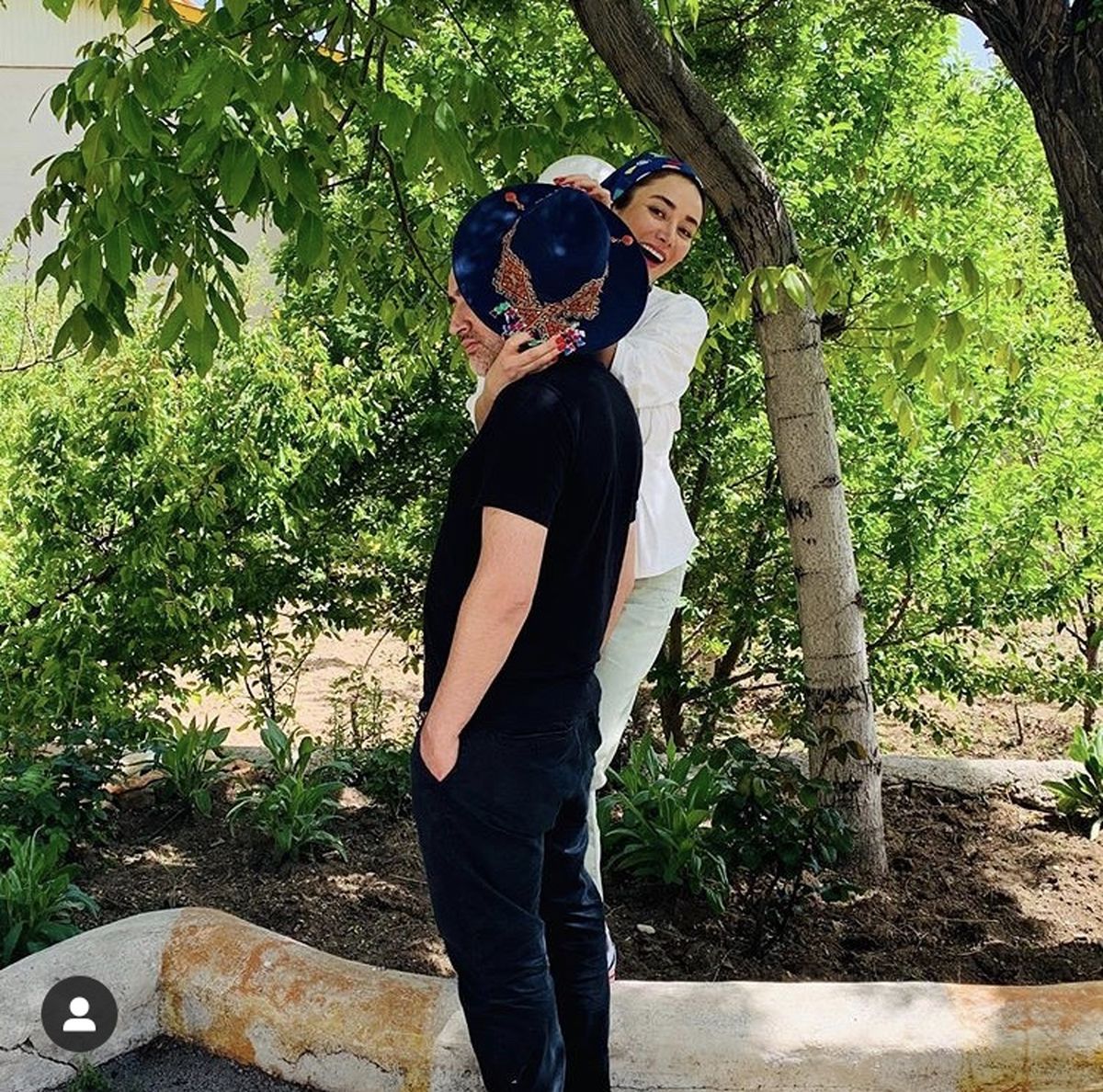 بهاره افشاری و برادرش + عکس