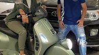 سحر قریشی موتورسوار شد + عکس