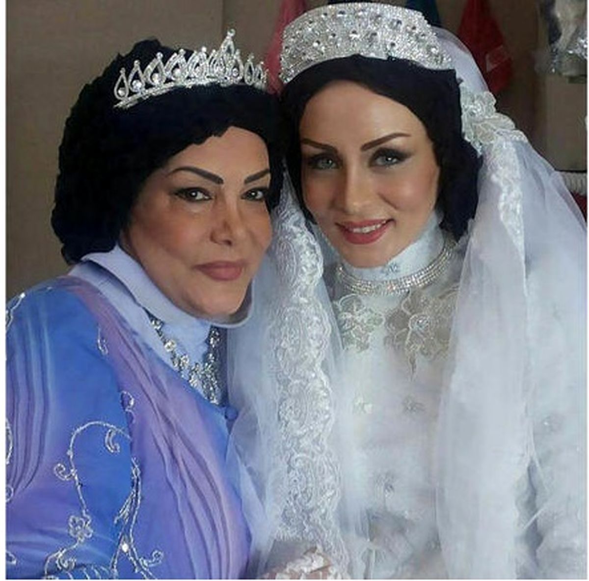 بازیگر زن معروف در لباس عروس +تصاویر