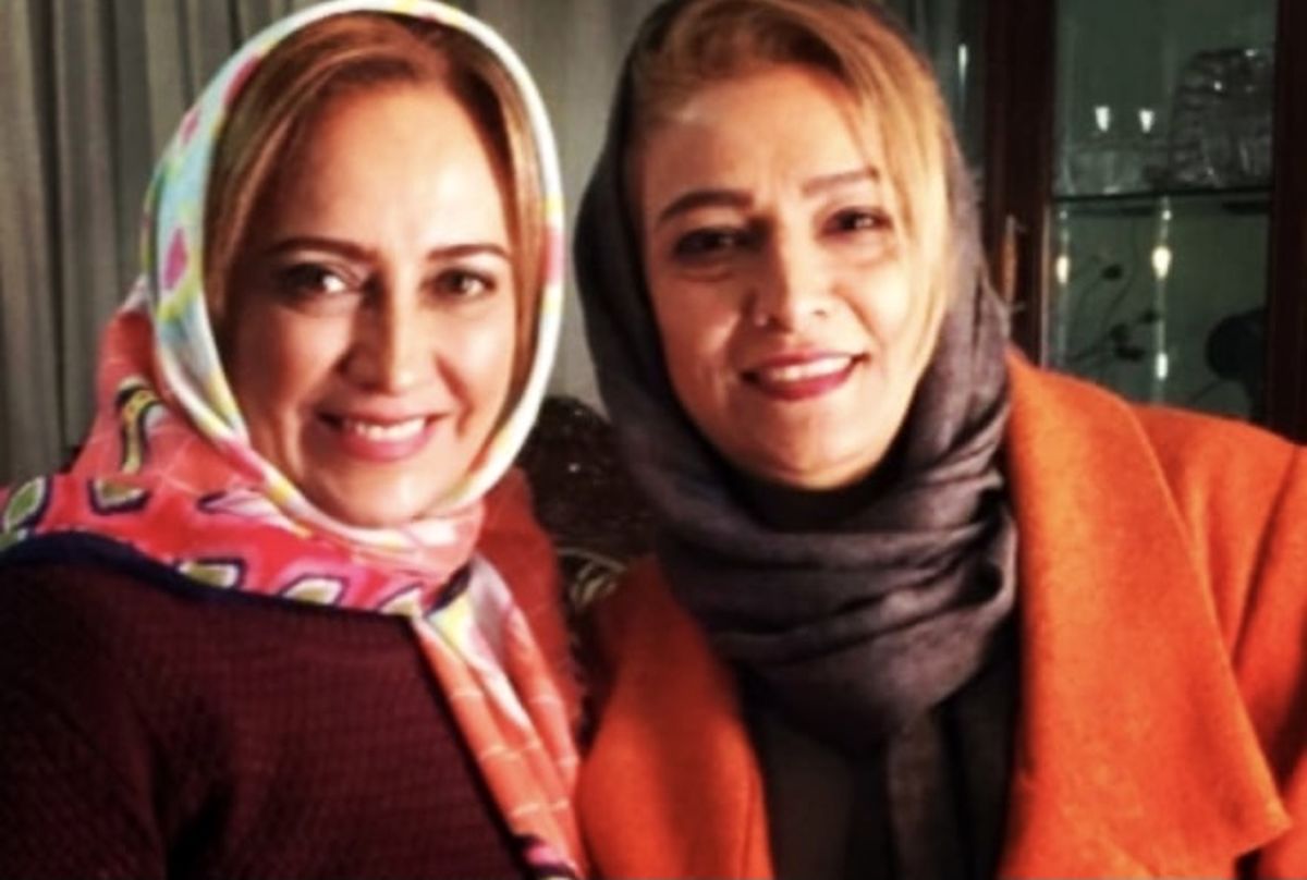 شیرین بینا و دوستش + عکس