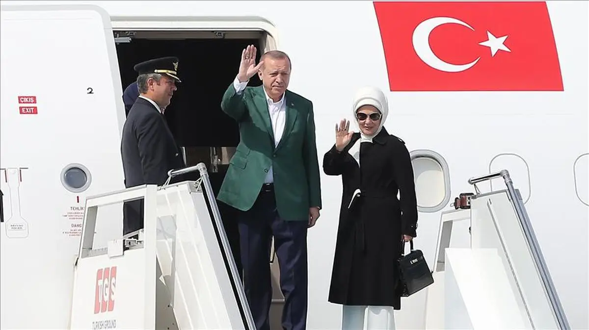 اردوغان عازم نیویورک شد