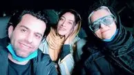 خوشحالی رضا بهرام در کنار خانواده اش + عکس