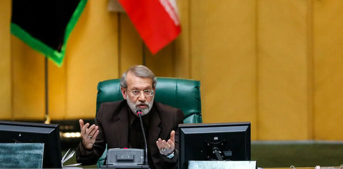 اولین نطق لاریجانی در مجلس بعد از بهبودی از کرونا / تلاش کارگران مانع تعبیر خواب حاکمان کاخ سفید