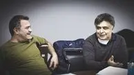 رضا شفیعی جم در کنار بازیگر سریال قدیمی مجید دلبندم + عکس