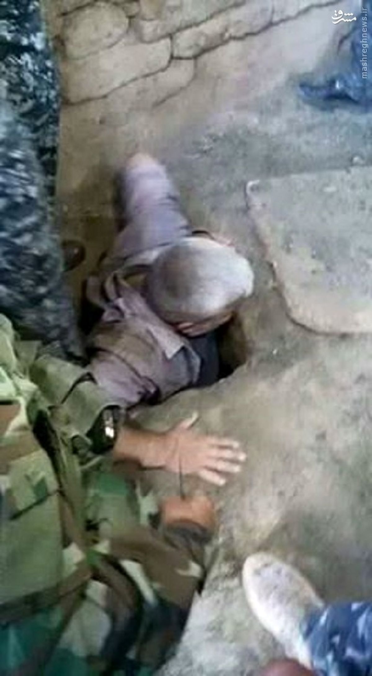 دستگیری افسر ارشد ارتش صدام +عکس