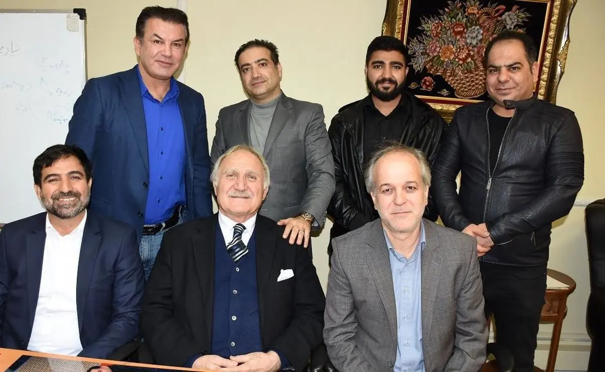 دیدار غیرفوتبالی دو پرسپولیسی از دو نسل/عکس