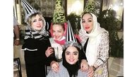 تولد سورپرایزی نرگس محمدی با دوستانش + عکس