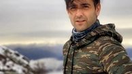 لباس چیریکی آقای بازیگر در طبیعت برفی + عکس