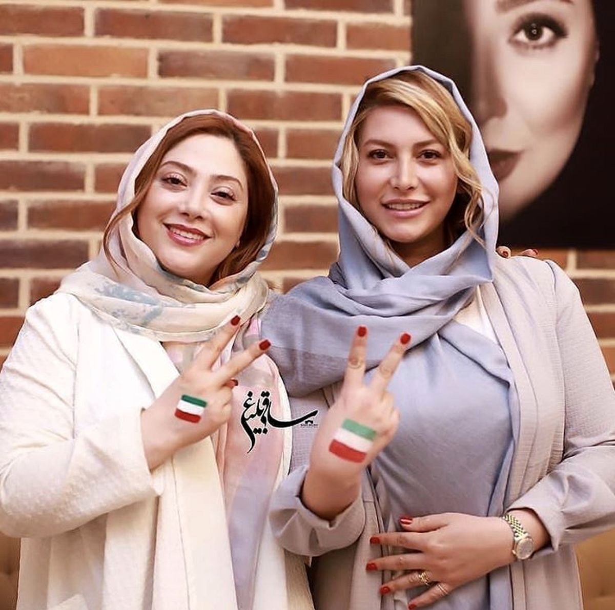 مریم سلطانی در کنار بازیگر مشهور + عکس