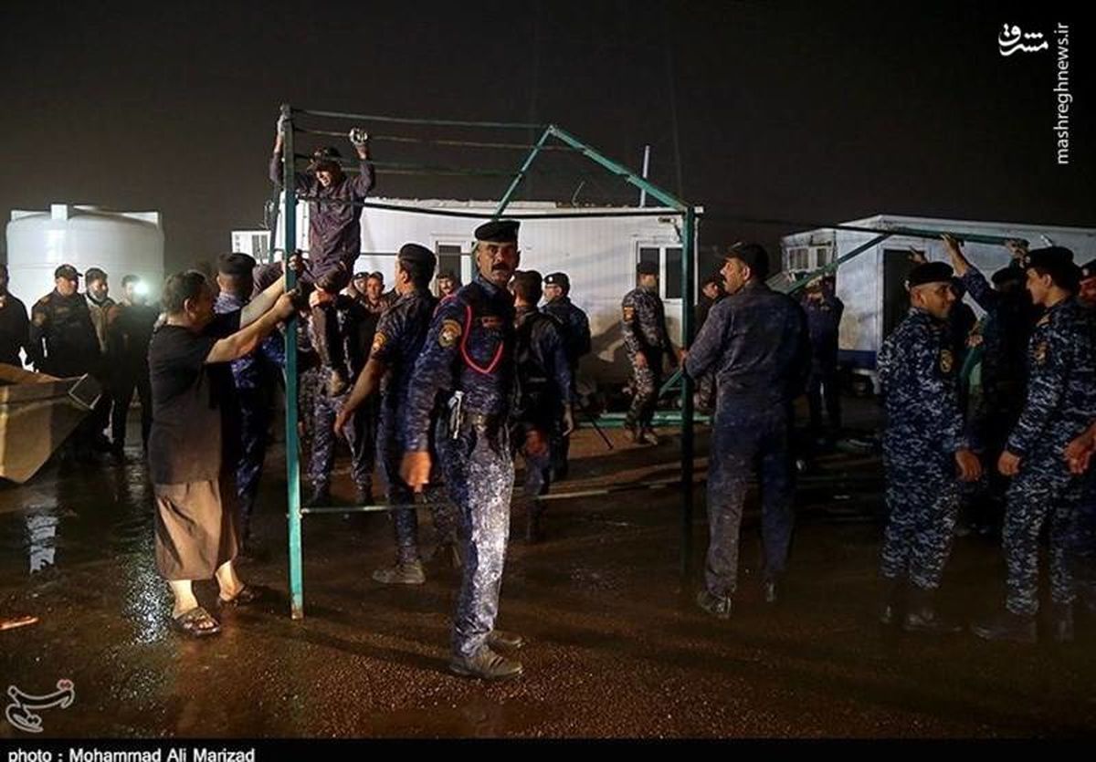  همکاری ارتش عراق بعد از طوفان با مواکب ایرانی