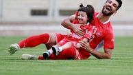 عکس بانمک حسین ماهینی و دخترش