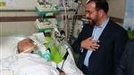 عیادت معاون امور مجلس رئیس جمهور از سید مهدی طباطبایی