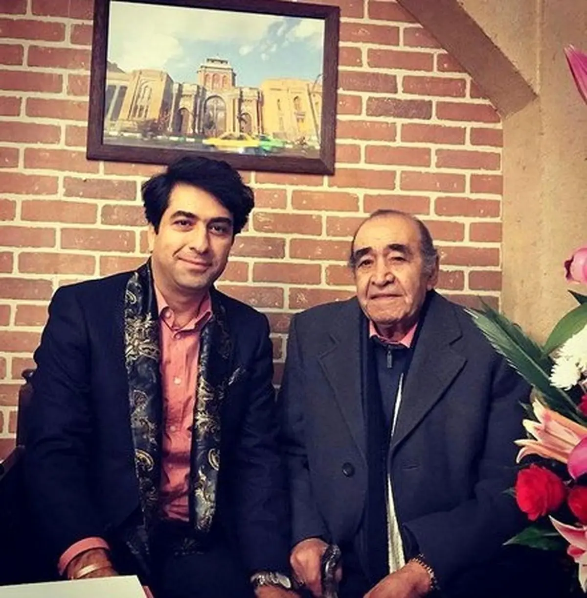 عکس دو اسطوره صدا از دو نسل در کنارهم