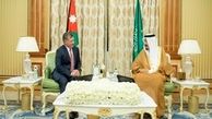 پادشاه اردن با ملک سلمان دیدار کرد 