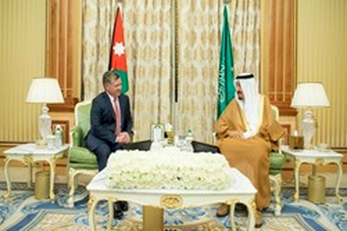 پادشاه اردن با ملک سلمان دیدار کرد 