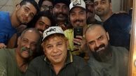 داریوش سلیمی در پشت صحنه عقیق + عکس