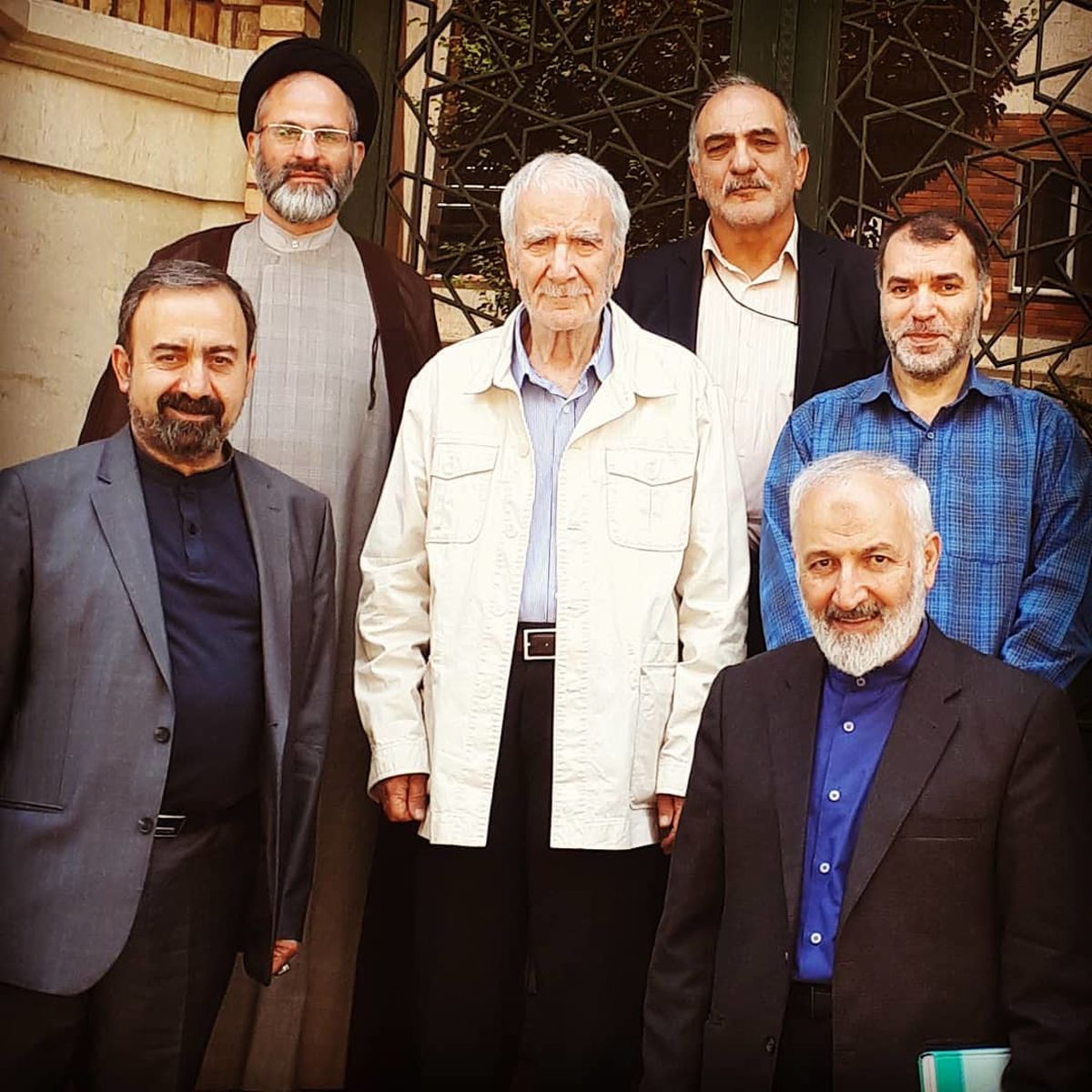 دیدار ده نمکی با مرد عالم شبکه چهار+عکس