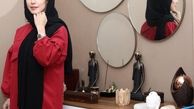 عکس شهرزاد کمالزاده با مجسمه های بودایش