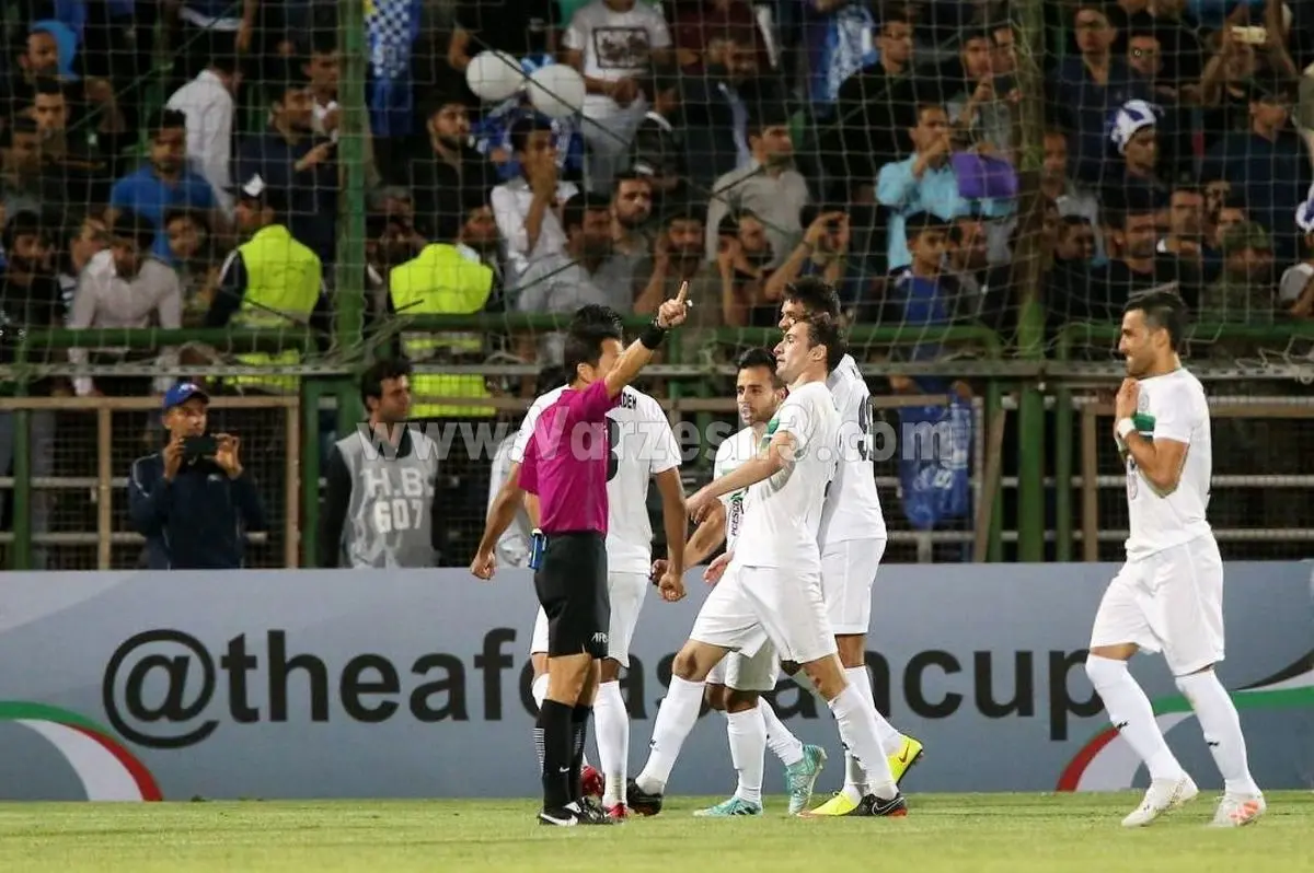 شادی خاص ولسیانی بعد از گلزنی +عکس