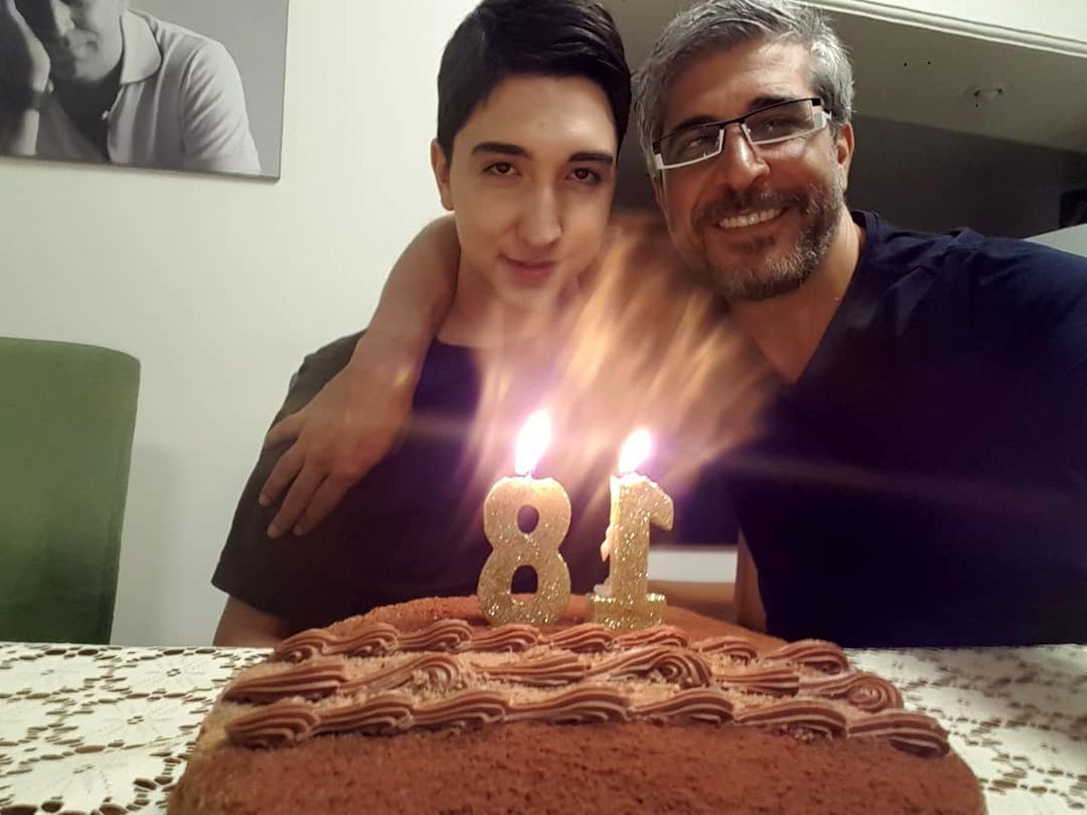 جشن تولد پسر امیرغفارمنش+عکس