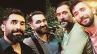 هادی کاظمی در جمع برادرانش + عکس