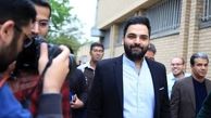 احسان علیخانی و داور عصر جدید در بین خبرنگاران + عکس