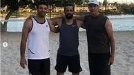 سرگرمی سعید معروف لب ساحل+عکس