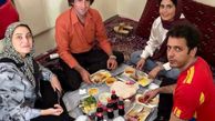 دورهمی بازیگران شبی که ماه کامل شد + عکس