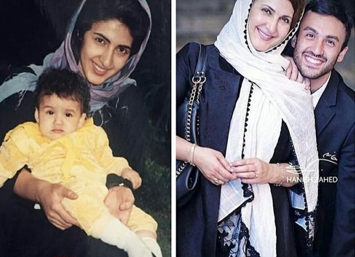 فاصله سنی کم فاطمه گودرزی با پسرش+عکس