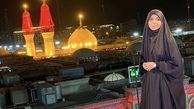 سفر زیارتی مژده لواسانی + عکس
