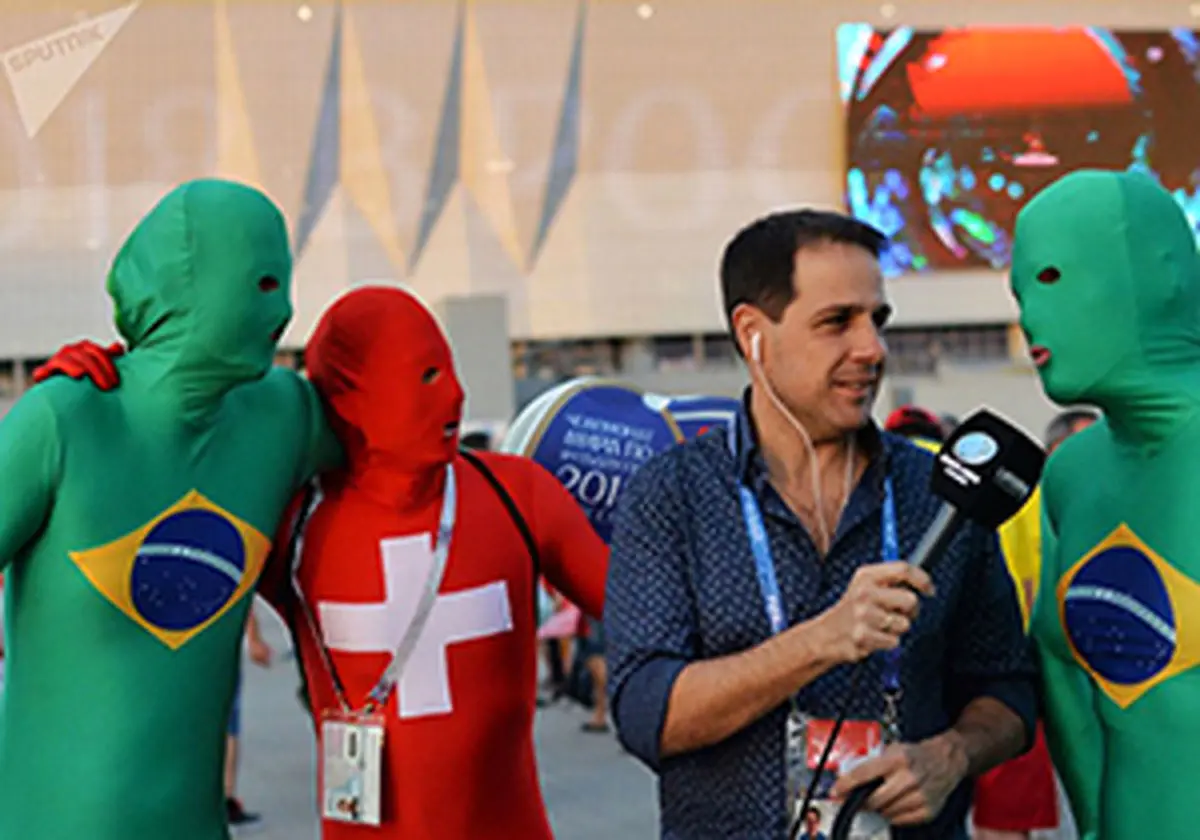 عجیب ترین پوشش‌های هواداران تیم‌ها در جام جهانی 2018 روسیه + فیلم