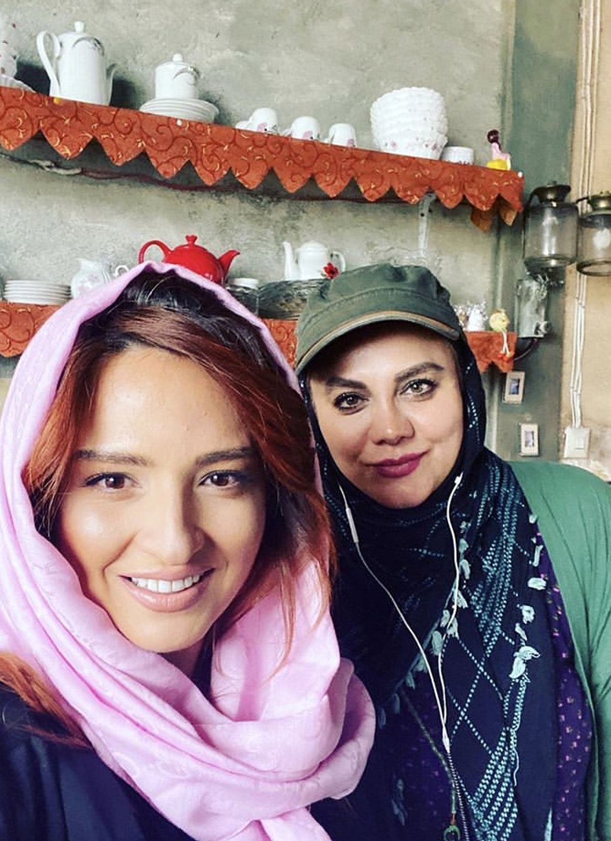گلاره عباسی و دوست کارگردانش + عکس