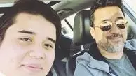 خداداد عزیزی در کنار پسرش + عکس