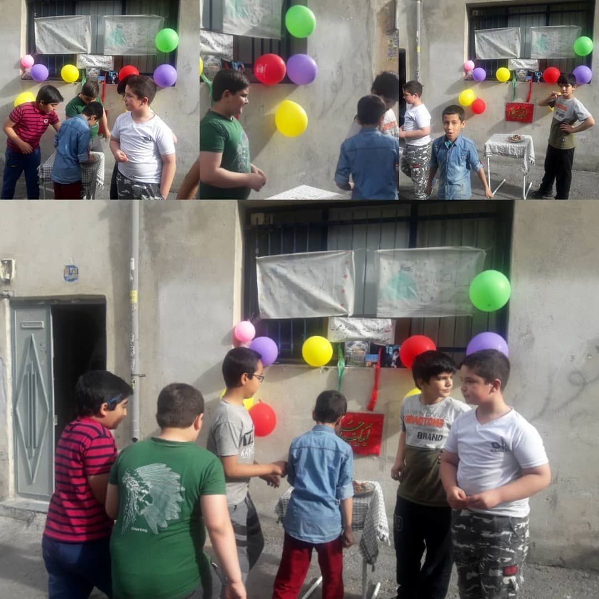 ایستگاه صلواتی متفاوت در جنوب شهر تهران