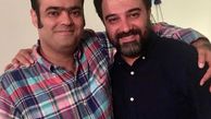 تبریک برزو ارجمند به دوستش + عکس