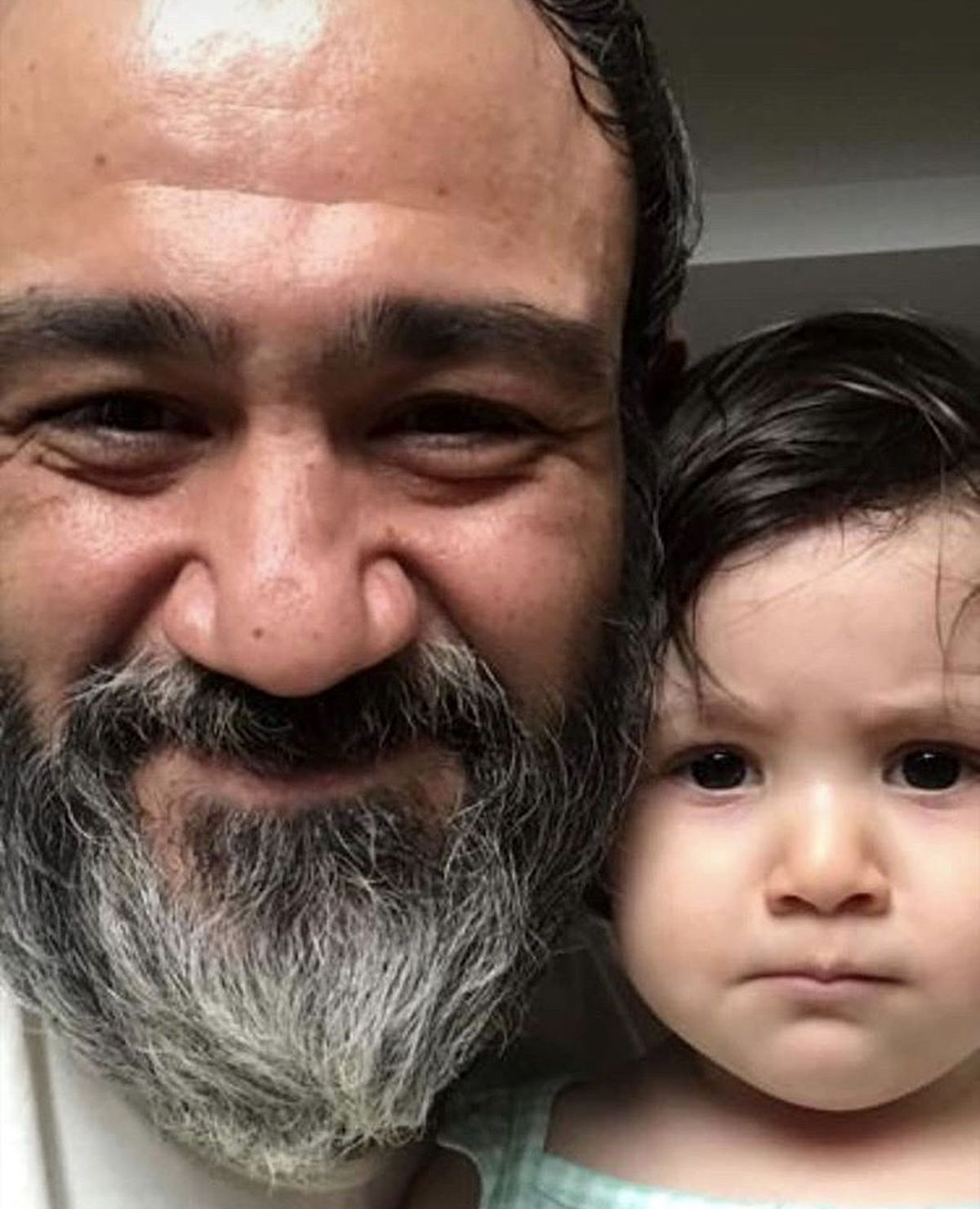 سلفی پدر دختری بازیگر معروف + عکس