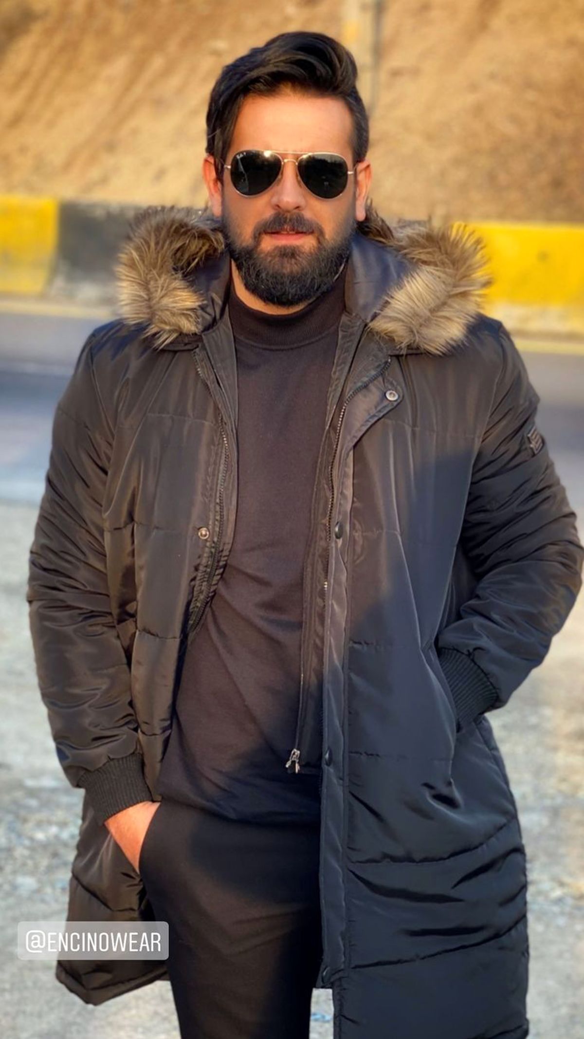 تیپ فشنی امیرحسین آرمان + عکس