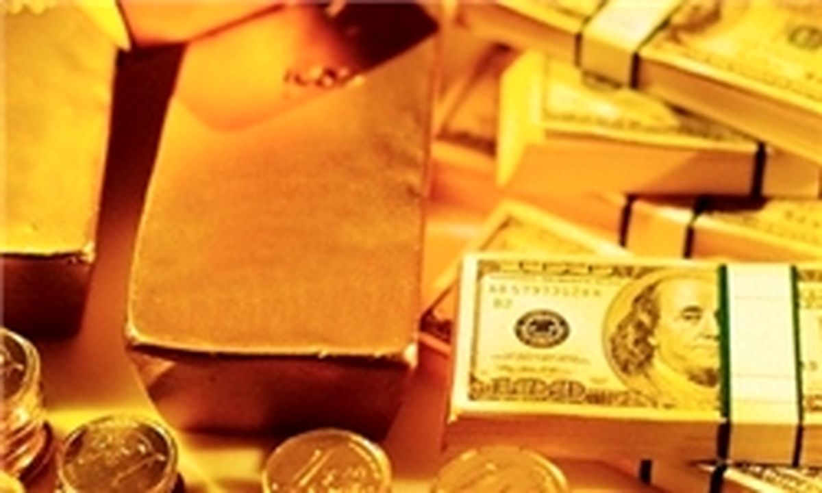 کاهش ۲۰ دلاری قیمت جهانی طلا
