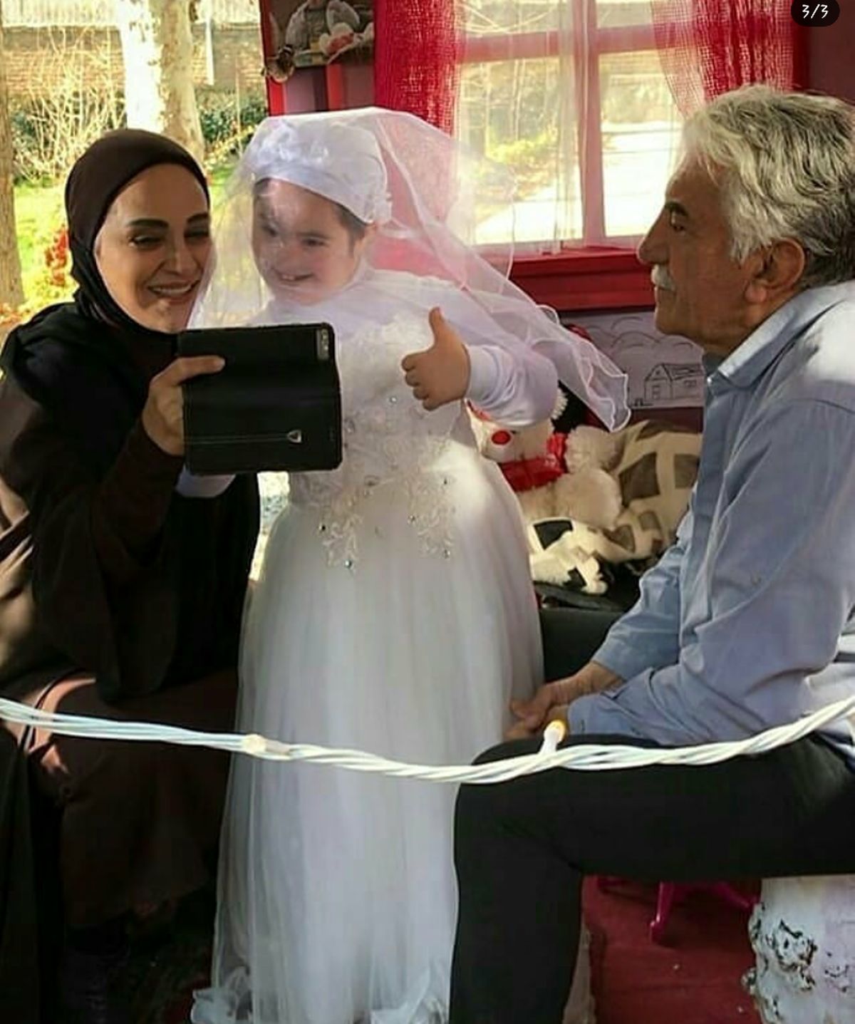 عکس عروس زیبای بوی باران